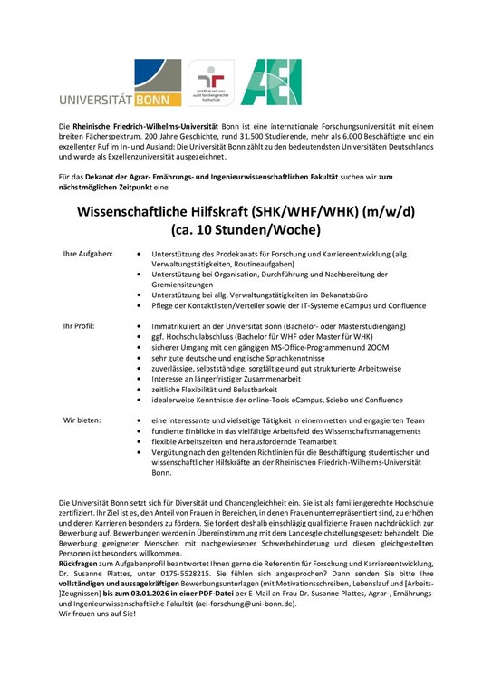 20251125_Ausschreibung Hilfskraft _Dekanat AEI.pdf