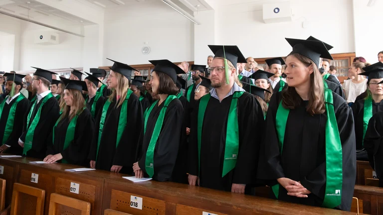 Feierliche Momente im Geozentrum