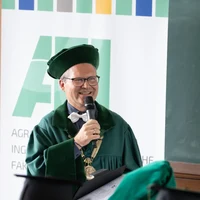 Begrüßung durch den Dekan Heiko Schoof