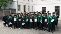 Gruppenbild der anwesenden Doktorinnen und Doktoren
