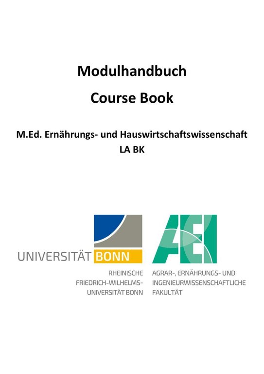 Modulhandbuch M.Ed. EHW Lehramt 2017