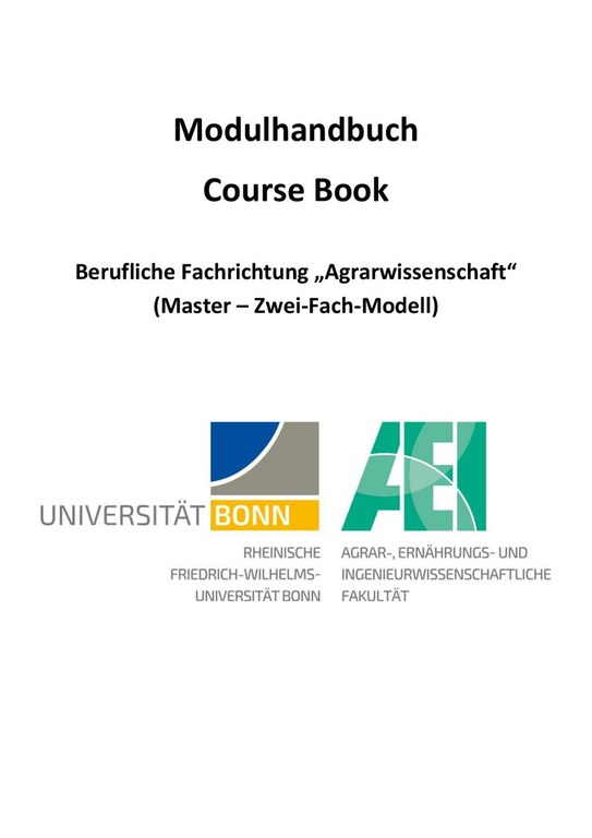 Modulhandbuch M.Ed. EHW Lehramt Unterrichtsfach 2022