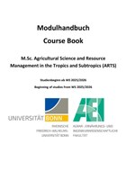 Modulhandbuch M.Sc. ARTS 2025