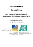 Modulhandbuch M.Sc. ARTS 2020