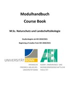 Modulhandbuch M.Sc. NALA 2020