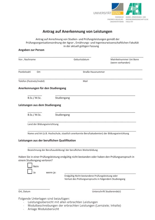 PDF-Anerkennung