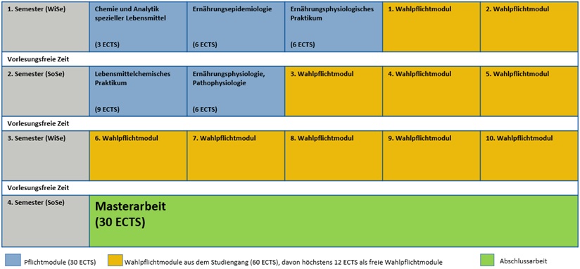 Studienverlaufsplan M.Sc. EW