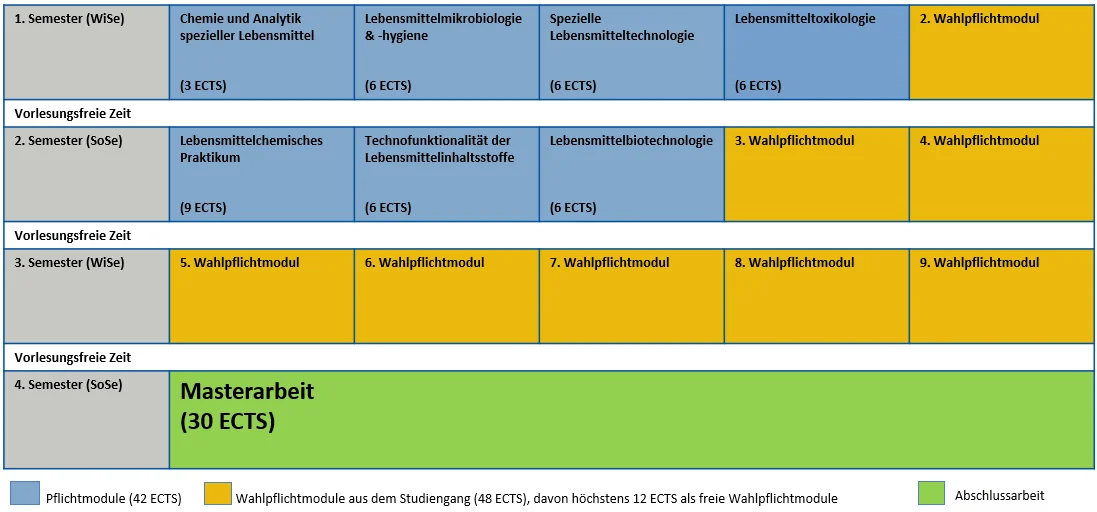 Studienverlaufsplan M.Sc. MLMT